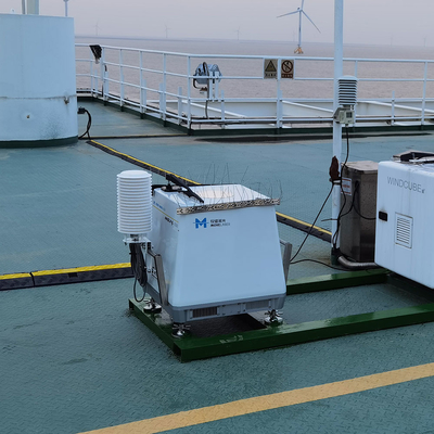 Trên bờ Doppler Wind Lidar Tần số lấy mẫu 1hz Molas B300m