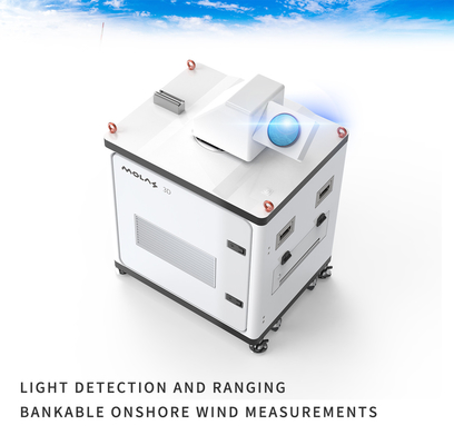Phát hiện ánh sáng và đo lường gió Lidar có khả năng thanh toán 3d trên bờ