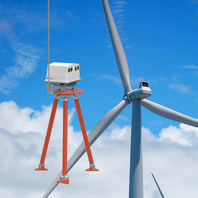 Phạm vi tốc độ gió Lidar Turbine Wake -50m/s-50m/s Phạm vi 50m-750m/NL750 cho hiệu suất tuabin gió