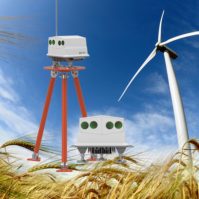 Thiết bị đo dữ liệu trọng lượng nhẹ ≤6kg Hệ thống Lidar Năng lượng Gió để Đánh giá Tài nguyên Gió