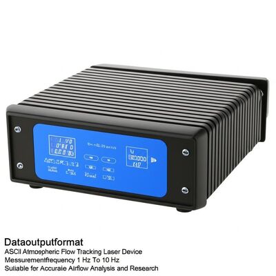 Định dạng đầu ra dữ liệu ASCII Thiết bị laser theo dõi luồng khí quyển có tần số đo từ 1 Hz đến 10 Hz thích hợp cho phân tích và nghiên cứu luồng không khí chính xác