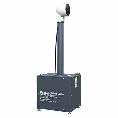 Độ phân giải khoảng cách 15m 30m 75m 120m Máy đo gió Doppler Lidar với khả năng phát hiện tầm nhìn 10km và đầu ra dữ liệu Profibus DP Modbus TCP CAN Tùy chọn cho Nghiên cứu Khí hậu