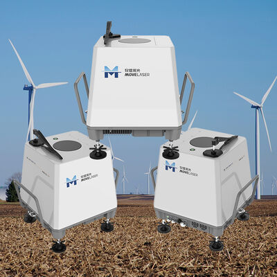 Hệ thống Lidar gió ≤50kg có độ chính xác hướng gió 1° và phạm vi độ ẩm 0% đến 100% để đánh giá nguồn gió