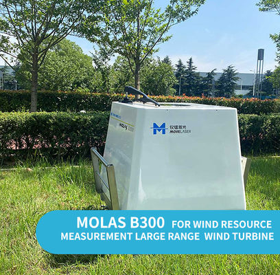 buy Molas B300 Tua bin gió Lidar phạm vi lớn để đo tài nguyên gió online manufacture