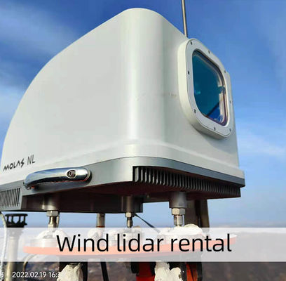 Mua Cho thuê 50-200m Đo gió Lidar Tần số mẫu 4hz -50 ~ 50m / S Tốc độ gió online manufacture