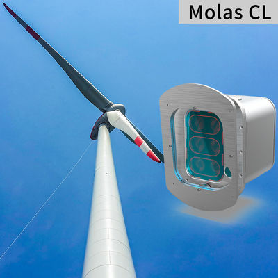 buy Phạm vi nhiệt độ tồn tại Tối thiểu 45 ° C đến cộng 65 ° C Lidar đo gió Cung cấp xếp hạng IP65 và kháng ánh sáng xung quanh 100Klux Được thiết kế để theo dõi gió online manufacture