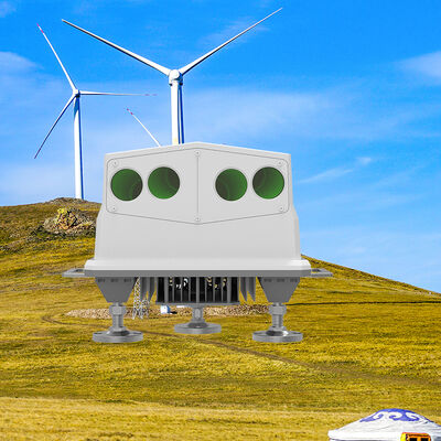 buy Phạm vi gia tốc trừ 0,5g đến 0,5g Lidar gió gắn trên Nacelle cung cấp đầu quang IP67 được thiết kế để đo gió chính xác trên tuabin online manufacture