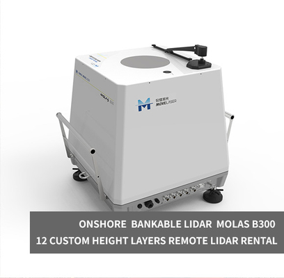 Lidar ngân hàng trên bờ Molas B300 12 Lớp chiều cao tùy chỉnh Cho thuê từ xa