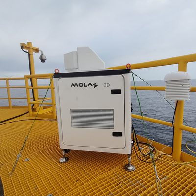 Molas 3d Lidar Wind 4/8 Km Khoảng cách phát hiện điển hình trên bờ