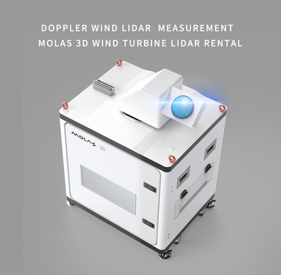 Molas 3d Wind Turbine Lidar Cho thuê Đo lường Doppler Wind Lidar