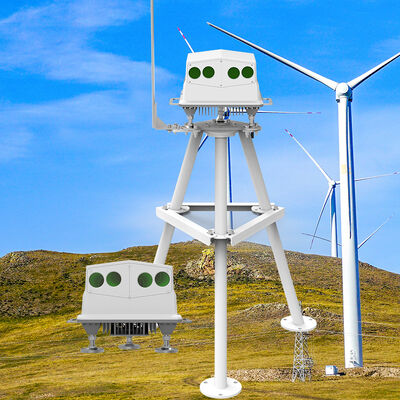 Độ ẩm tối đa 100 ngoài âm đạo 95 bên trong cabin Nacelle gắn Lidar cung cấp mô hình gió và phân tích tải turbine