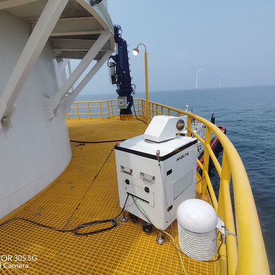 Profibus DP Wind 3D Lidar Radial Đo tốc độ gió Độ chính xác 0,1m / S